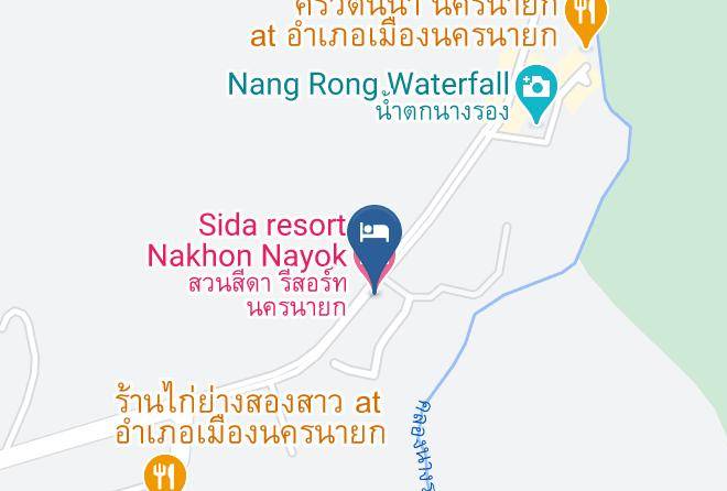 Amphoe Mueang Nakhon Nayok - Sida Resort Nakhon Nayok Maps