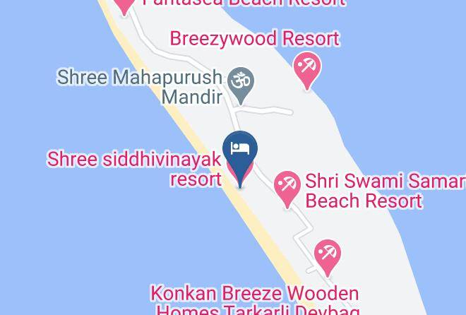 Vengurla - Siddhivinayak Beach Resort Maps