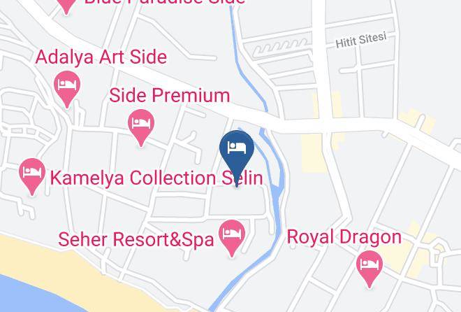 Manavgat - Side Breeze Hotel Maps