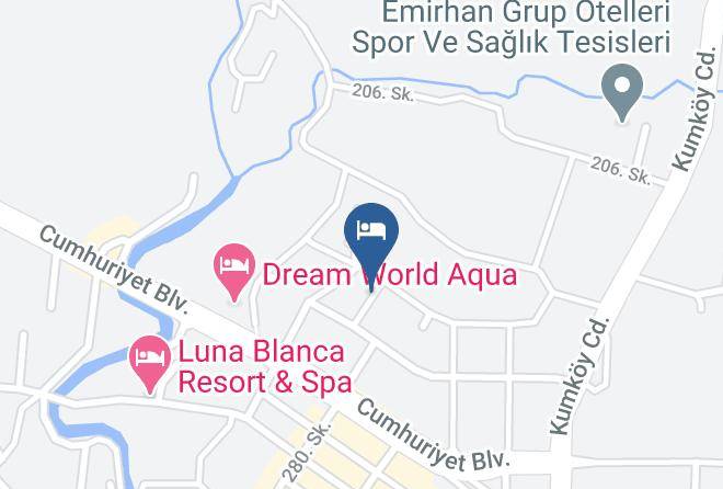 Manavgat - Side Kartal Homes Maps