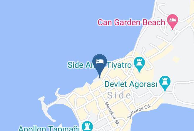 Manavgat - Hotel Kleopatra Side Maps
