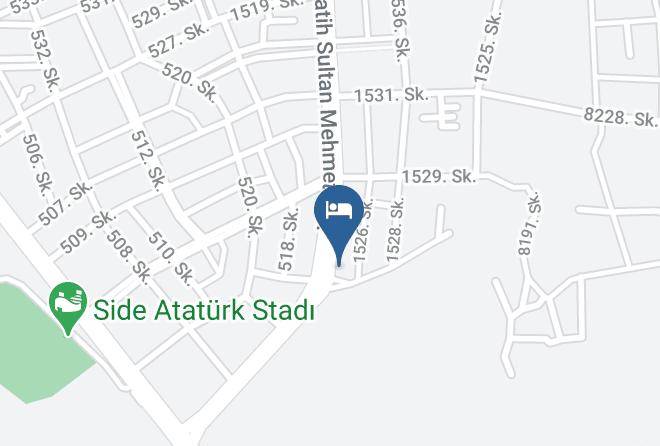 Manavgat - Side Legend Hotel Maps