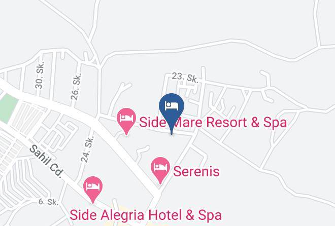 Manavgat - Side Mare Aqua Maps
