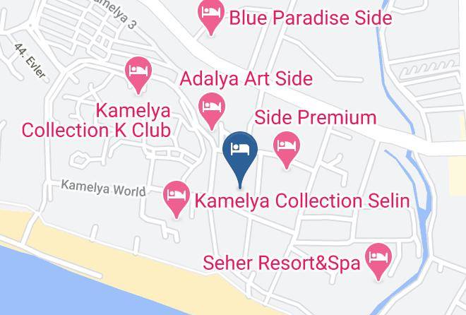 Manavgat - Side Sungate Hotel & Spa Maps