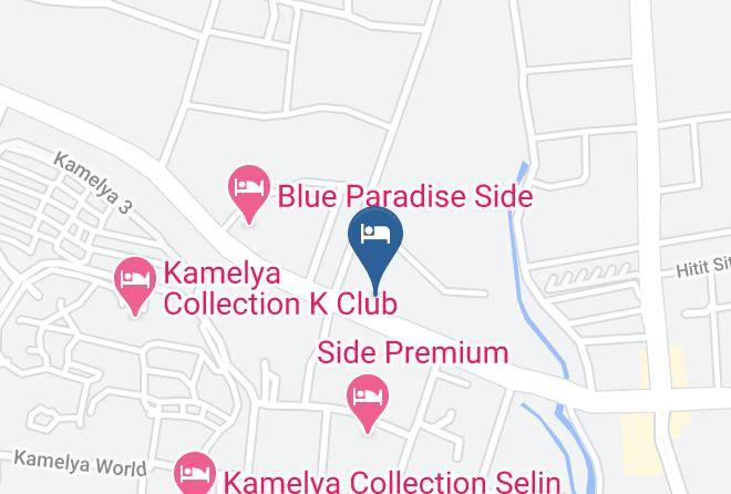 Manavgat - Side West Park Hotel Maps