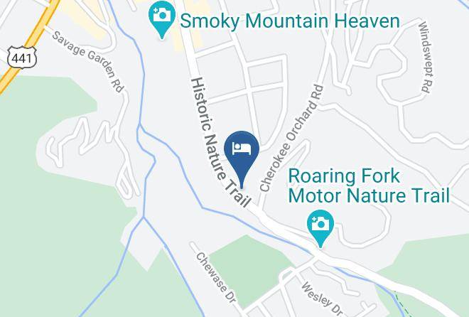 Sevier - Sidney James Mountain Lodge Downtown Gatlinburg Maps