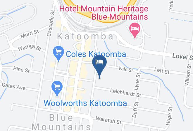 Blue Mountains - Sidneys Retreat Maps