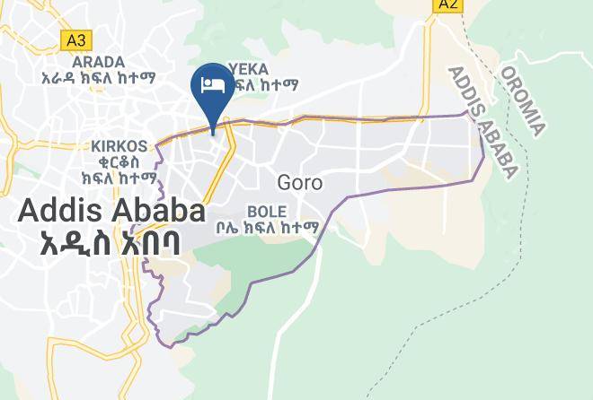 Addis Ababa - Sidra International Hotel Maps