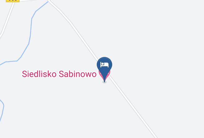 Siedlisko Sabinowo Map