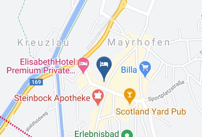 Schwaz - Sieghard Suites Mayrhofen Maps