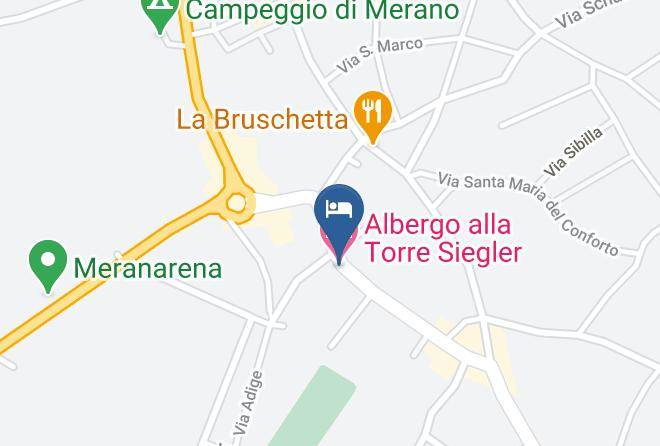 Bolzano - Albergo Alla Torre Siegler Maps