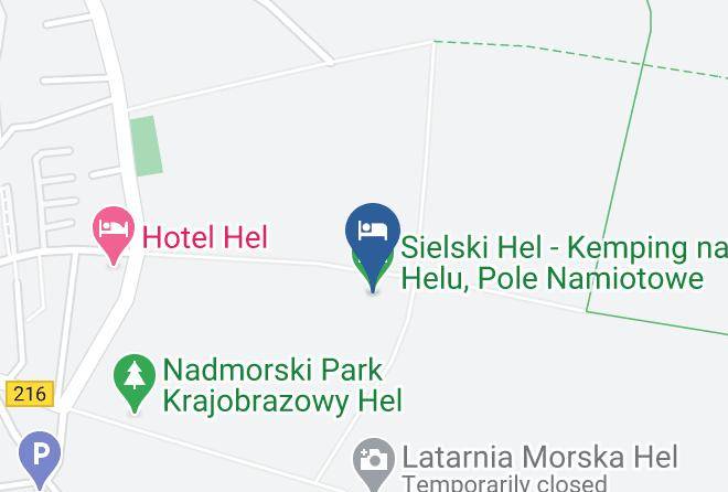 Pucki - Sielski Hel Kemping Na Helu Pole Namiotowe Maps