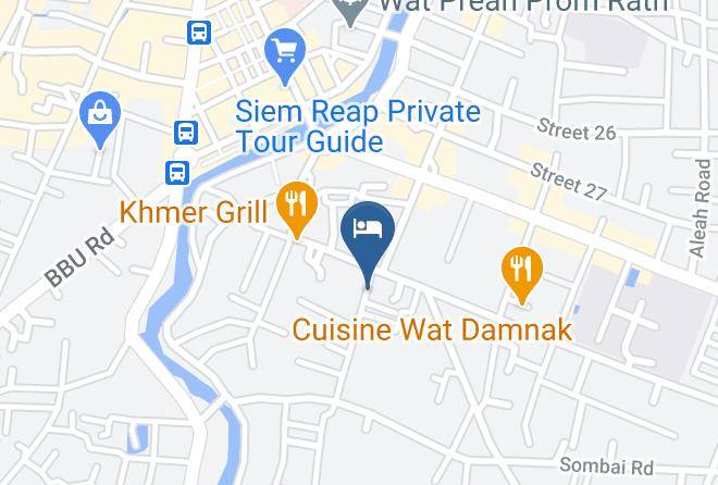 Siem Reap Palace Hotel & Spa Karte - Siem Reap - Siem Reab Town