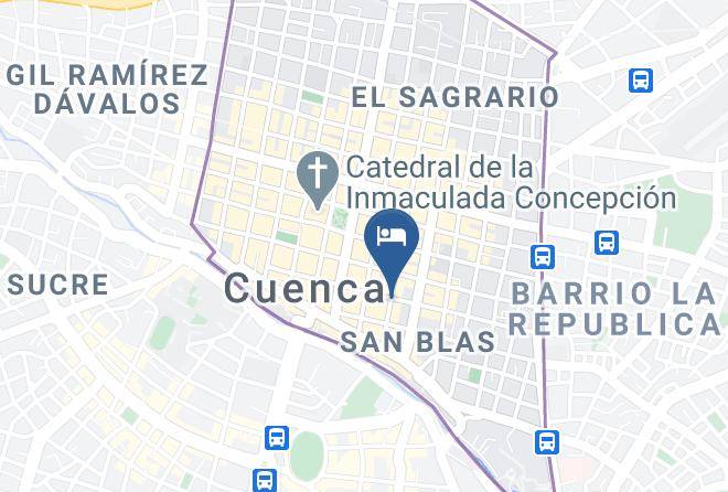 Cuenca - Siena Hotel Maps