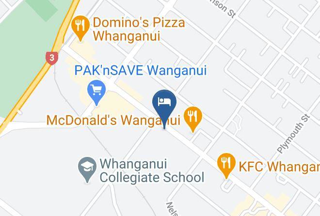 Whanganui - Siena Motor Lodge Maps