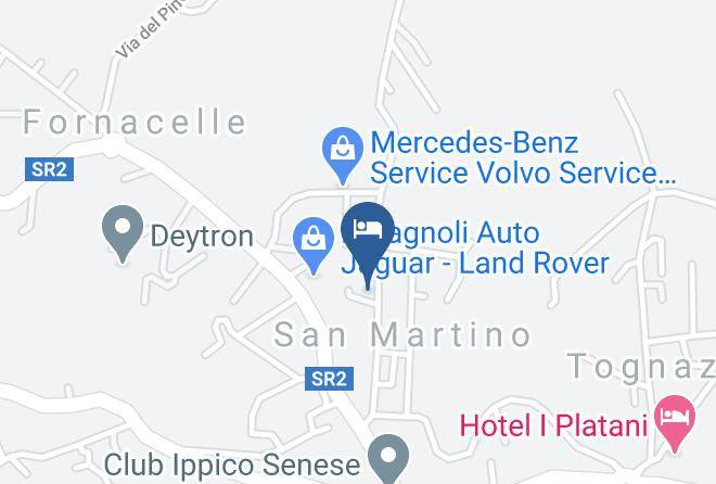 Siena - Siena Residenza Maps