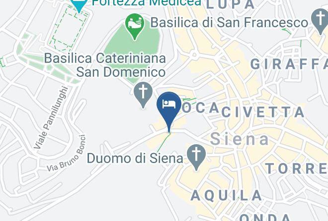 Siena - Siena Vip B&b Maps
