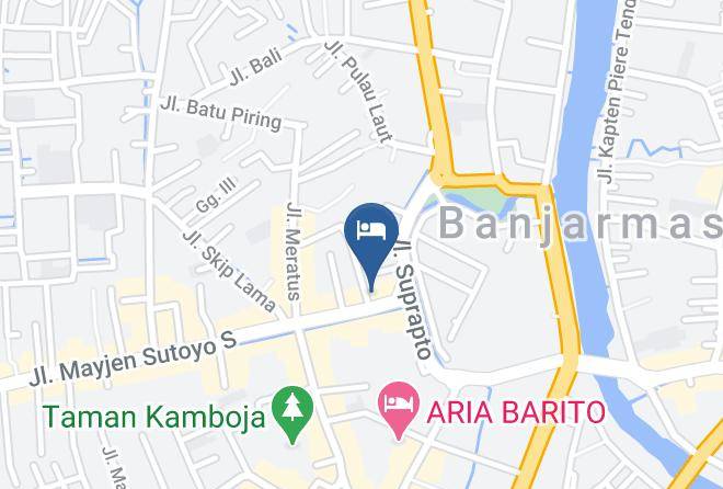 Banjarmasin - Sienna Inn Hotel Banjarmasin Maps