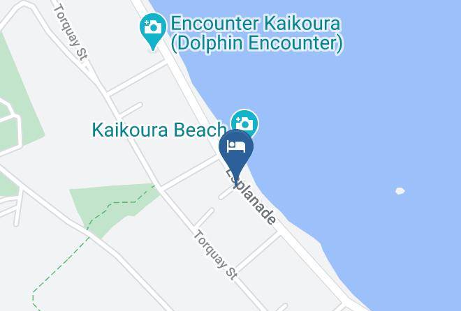 Kaikoura - Sierra Beachfront Motel Maps