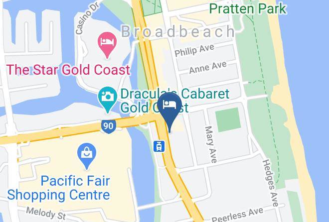Gold Coast - Mantra Sierra Grand Broadbeach Maps