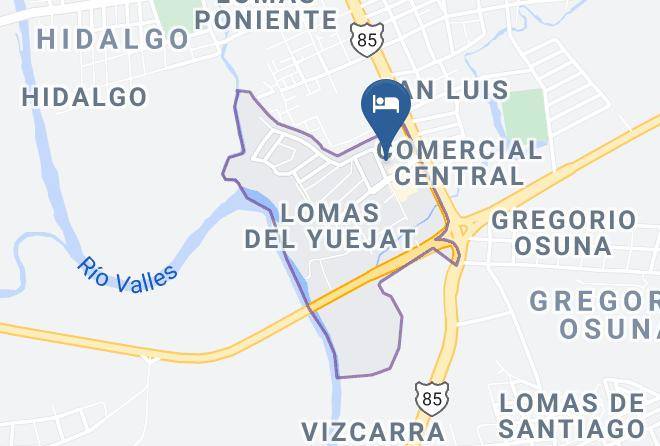 Ciudad Valles - Sierra Huasteca Inn Maps