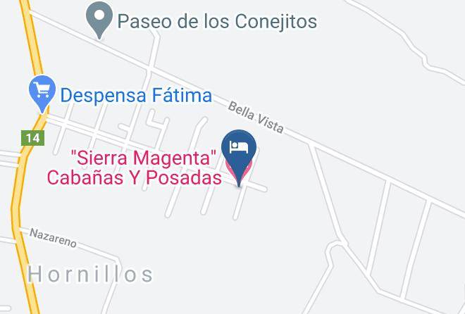 San Javier Department - Sierra Magenta Cabanas Y Posadas Maps
