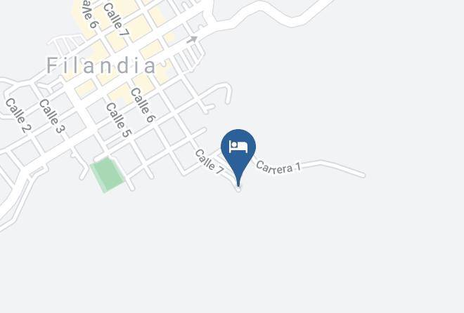 Filandia - Sierra Morena Eco Hotel Maps