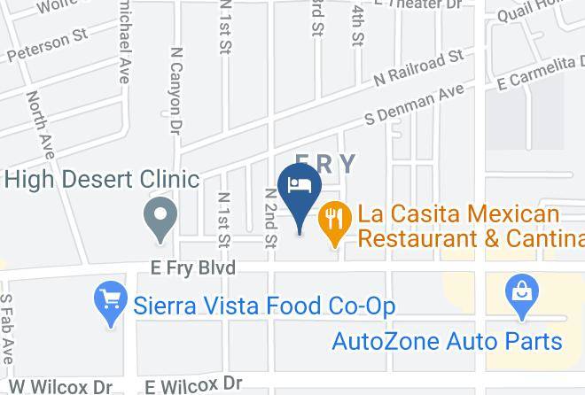 Cochise - Sierra Suites Sierra Vista Arizona Maps