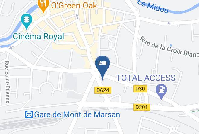 Landes - Siesta Hotel Maps