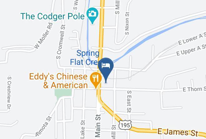 Whitman - Siesta Motel Maps