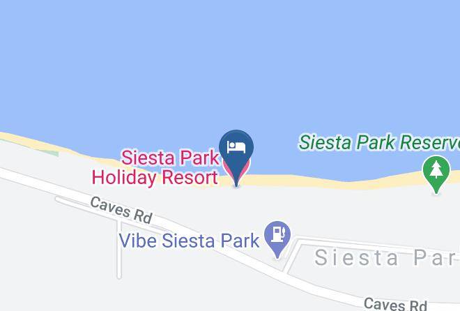 Siesta Park Holiday Resort Map