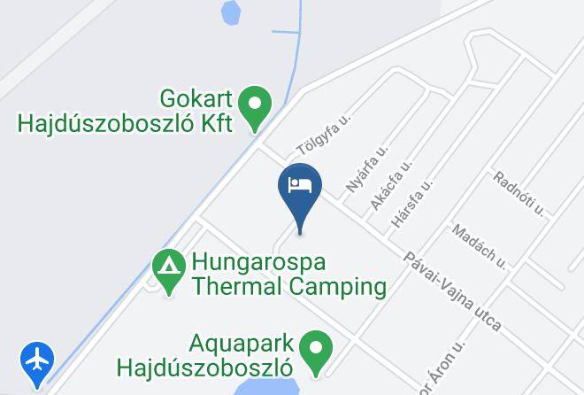 Hajduszoboszlo - Siesta Uduloszallo Maps
