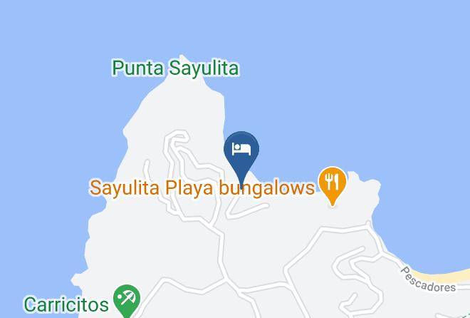 Bahia De Banderas - Hotel Boutique Siete Lunas Maps
