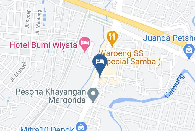 Depok - Sifaana Hotel Maps