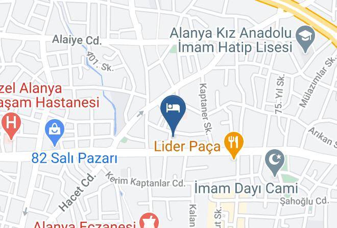 Sifalar Apart Hotel Map - Antalya - Alanya