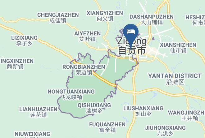 Zigong - Sifang Hotel Maps