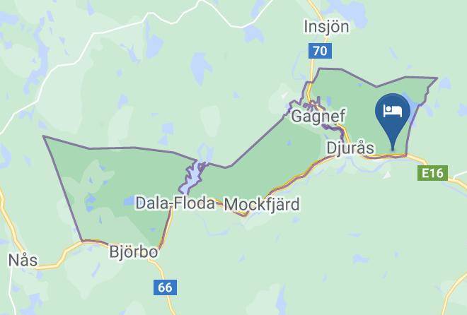 Gagnef - Sifferbo Stugby Och B&b Maps