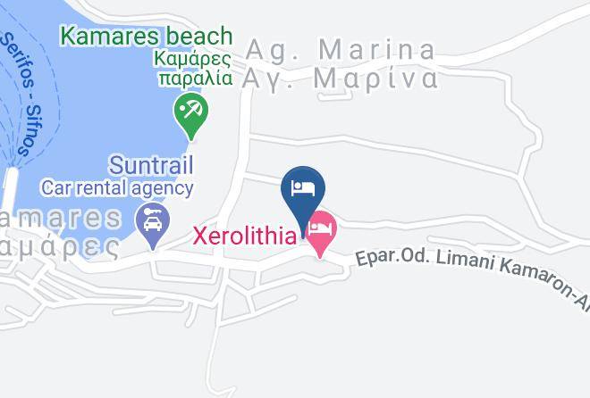 Milos - Sifnaika Konakia Hotel Maps