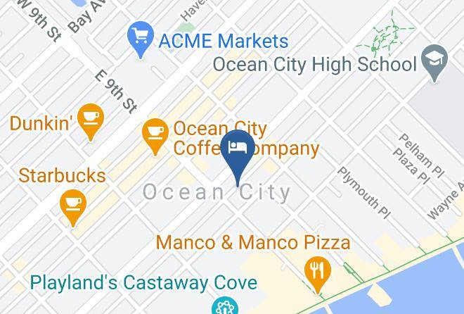 Sifting Sands Motel Map