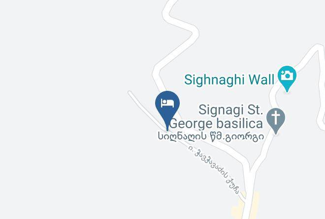 Signagi - Sighnaghi Art Hotel Maps