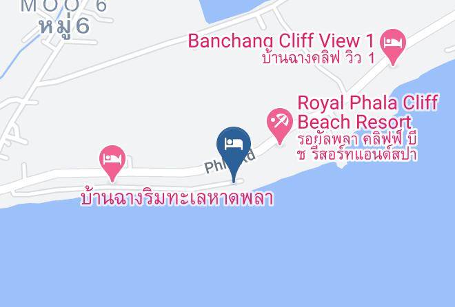 Amphoe Ban Chang - Sight Seaing Phala Beach Maps