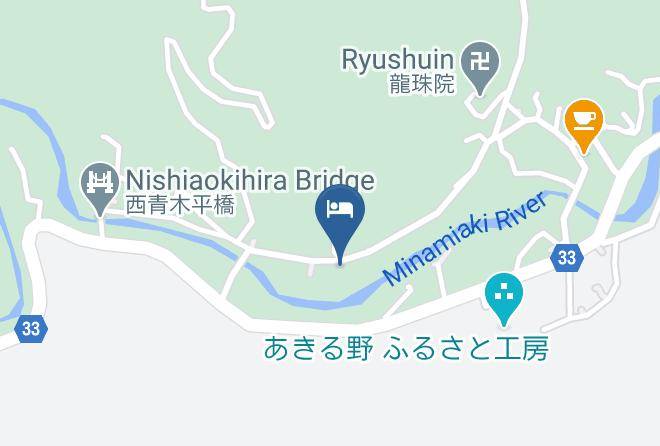 Akiruno City - Sightseeing Inn Honjin Maps