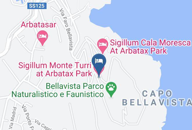Nuoro - Sigillum Monte Turri At Arbatax Park Maps