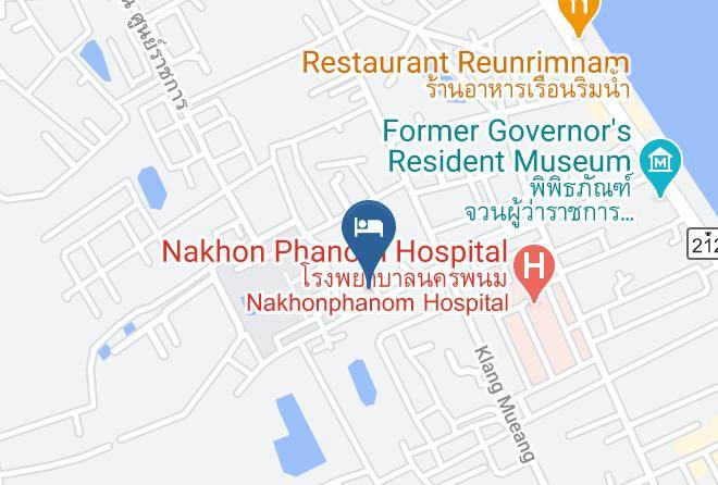 Amphoe Mueang Nakhon Phanom - Sign Hotel Maps