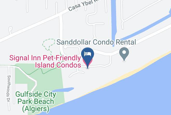 Lee - Signal Inn Pet Friendly Island Condos Maps