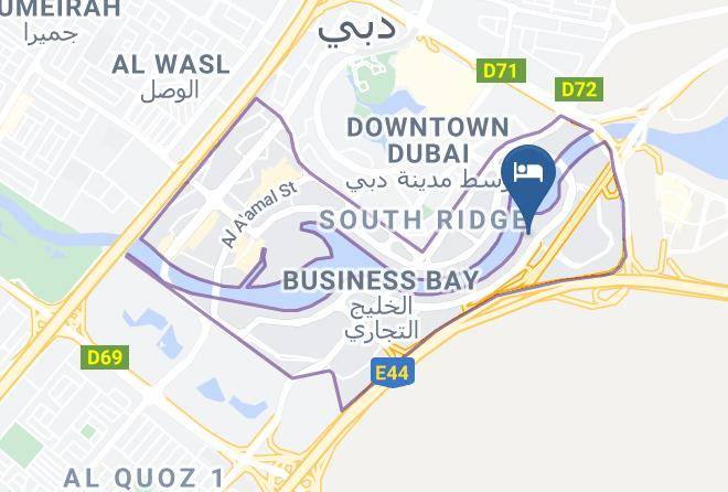 Dubai - Signature Holiday Homes Hamilton Residence Maps