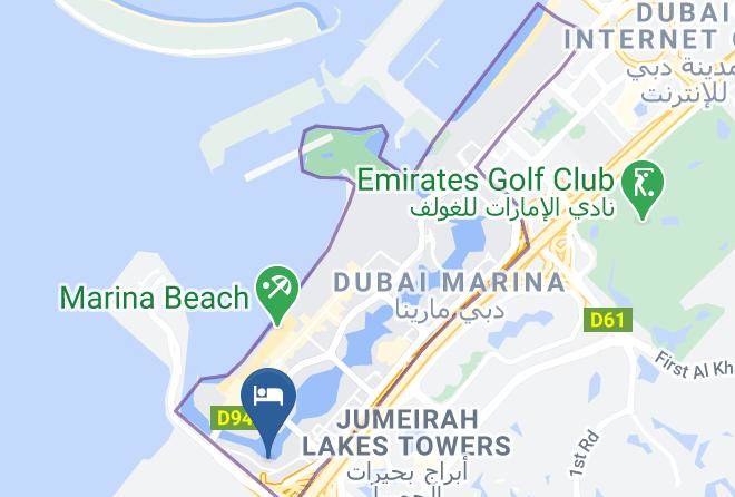 Dubai - Signature Hotel Apartments & Spa Marina Maps
