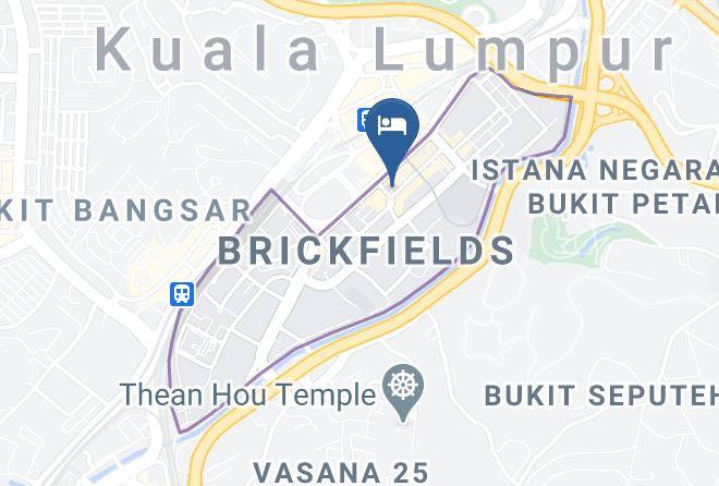 Kuala Lumpur - Signature Hotel Brickfields Kl Sentral Maps