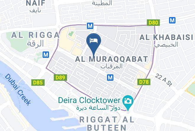 Dubai - Signature Inn Deira Maps