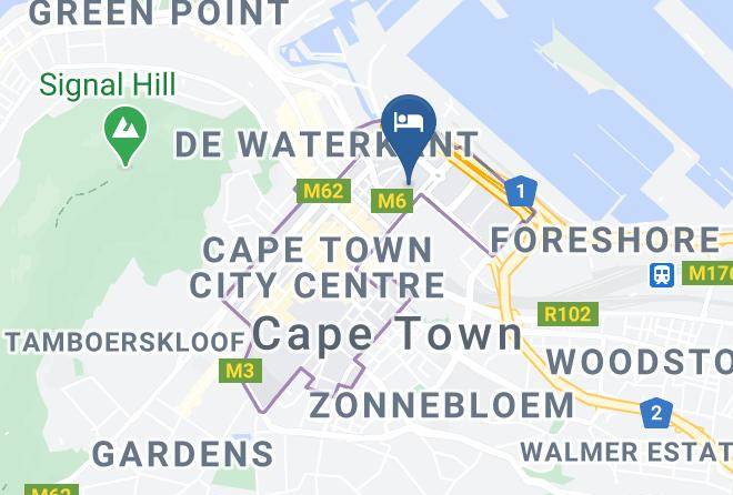 City Of Cape Town - Signature Lux Hotel By Onomo Foreshore Maps